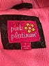 Pink Platinum 100% Polyester Solid Black Jacket Size 4 - photo 3