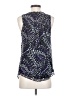 Democracy 100% Polyester Purple Sleeveless Blouse Size S - photo 2
