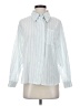 DAZY Stripes White Long Sleeve Blouse Size S - photo 1