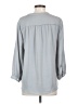 Vince Camuto Gray Long Sleeve Blouse Size P (estimated, petite) - photo 2