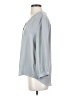 Vince Camuto Gray Long Sleeve Blouse Size P (estimated, petite) - photo 5