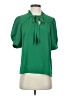 CeCe Green 3/4 Sleeve Blouse Size S - photo 1