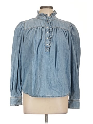 BA&SH Long Sleeve Blouse (view 1)