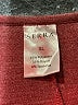 Serra Solid Burgundy Casual Dress Size XL - photo 7