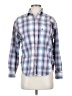 Levi's 100% Cotton Argyle Blue Long Sleeve Button-Down Shirt Size S - photo 1