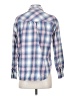 Levi's 100% Cotton Argyle Blue Long Sleeve Button-Down Shirt Size S - photo 2