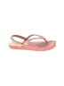 Reef Pink Flip Flops Size 9 - 10 Kids - photo 1
