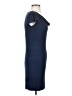Three Dots 100% Viscose Solid Blue Cocktail Dress Size XS - photo 4