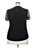 Amana Black Short Sleeve Top Size 2X - photo 2