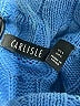 Carlisle Blue Turtleneck Sweater Size L - photo 7