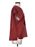 J.Crew 100% Polyester Red Short Sleeve Blouse Size 4 - photo 4