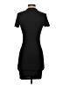 Shein Solid Black Casual Dress Size 2 - photo 2