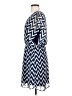 Buttons Chevron-herringbone Blue Casual Dress Size S - photo 5
