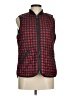 Old Navy 100% Polyester Plaid Red Vest Size M - photo 1