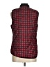 Old Navy 100% Polyester Plaid Red Vest Size M - photo 2