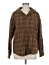 Lee Plaid Green Long Sleeve Button-Down Shirt Size M - photo 1