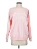 Francesca's Pink Sweatshirt Size S - photo 1