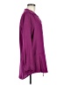 Spense Purple 3/4 Sleeve Blouse Size M - photo 4