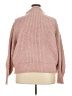 Madewell Pink Turtleneck Sweater Size XXL - photo 2