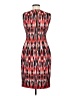 Calvin Klein Graphic Red Cocktail Dress Size 6 - photo 2