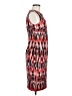 Calvin Klein Graphic Red Cocktail Dress Size 6 - photo 4