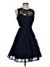 Xscape 100% Polyester Blue Cocktail Dress Size 2 - photo 1
