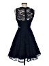 Xscape 100% Polyester Blue Cocktail Dress Size 2 - photo 2