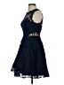 Xscape 100% Polyester Blue Cocktail Dress Size 2 - photo 5