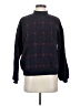 Porridge Plaid Blue Pullover Sweater Size S - photo 1