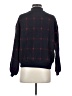 Porridge Plaid Blue Pullover Sweater Size S - photo 2