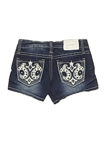 Hydraulic Denim Shorts (view 2)