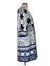 Studio One Paisley Blue Casual Dress Size L - photo 4
