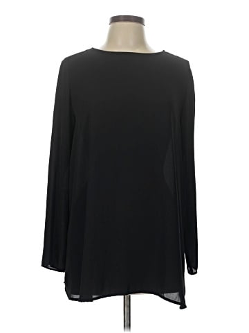 Noir Long Sleeve Blouse (view 1)
