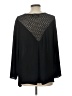 Noir Black Long Sleeve Blouse Size L - photo 2