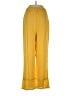 CW Classics 100% Rayon Yellow Casual Pants Size L - photo 2