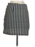 Shein Houndstooth Black Casual Skirt Size 4 - photo 2