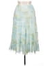 Ruby Rd. 100% Polyester Tie-dye Green Casual Skirt Size 14 (petite) - photo 1