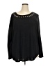 Lane Bryant Black Long Sleeve Top Size 22 - 24 Plus - photo 1