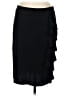 Sunny Leigh Solid Black Formal Skirt Size 8 (petite) - photo 1