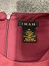 IMAN Burgundy Cocktail Dress Size XS - photo 7