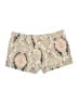 BCBGeneration 100% Polyester Paisley Gold Shorts Size 8 - photo 2