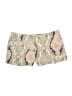 BCBGeneration 100% Polyester Paisley Gold Shorts Size 8 - photo 1