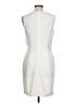Unbranded 100% Polyester Solid Ivory Cocktail Dress Size L - photo 2