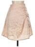 Japna 100% Polyester Metallic Tan Formal Skirt Size S - photo 1