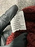 Fashion 100% Acrylic Burgundy Pullover Sweater Size L - photo 9