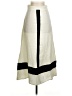 Unbranded 100% Polyester Color Block Ivory Casual Skirt Size S - photo 1