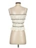 Isalis 100% Polyester Ivory Sleeveless Blouse Size S - photo 2