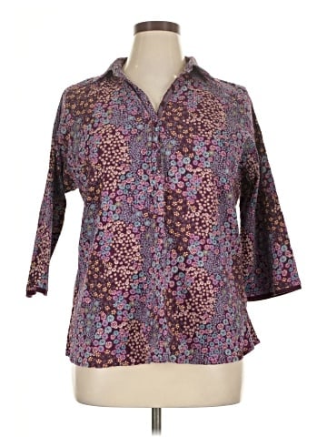 Krazy Kat 3/4 Sleeve Blouse (view 1)