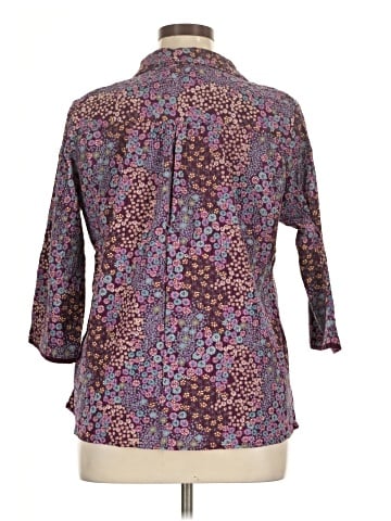 Krazy Kat 3/4 Sleeve Blouse (view 2)