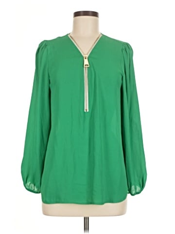 Carmen Carmen Marc Valvo Long Sleeve Blouse (view 1)